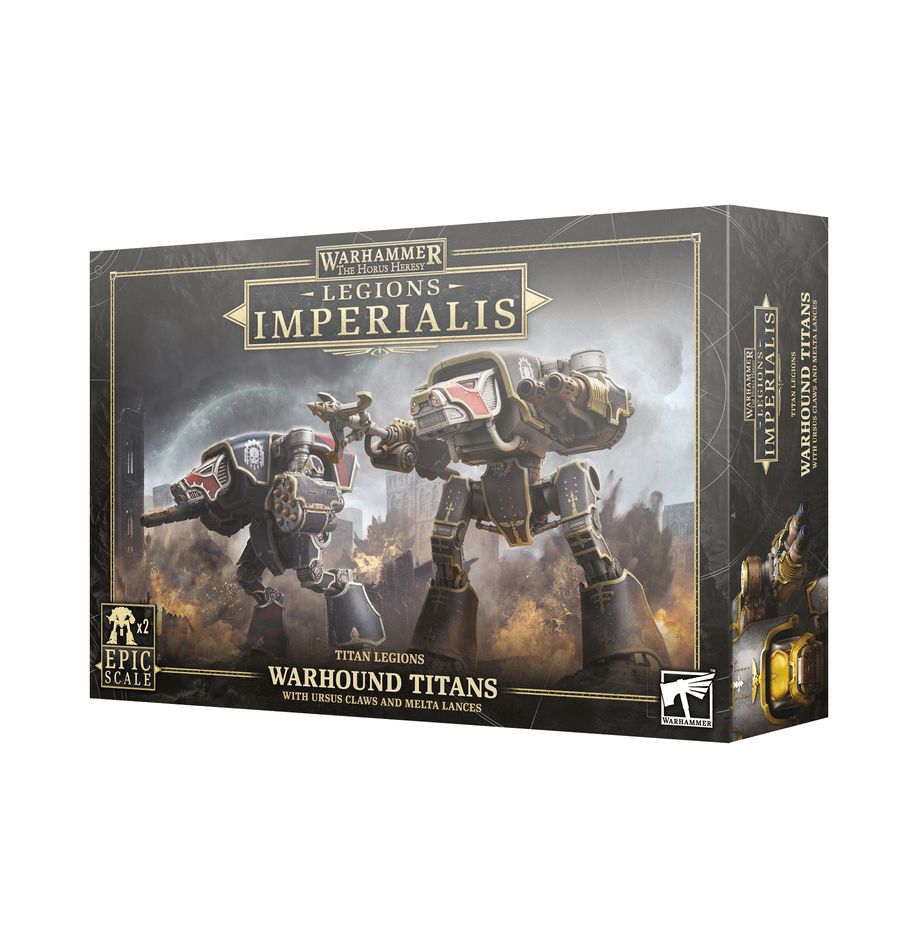 (image for) Warhound Titans with Ursus Claws and Melta Lances